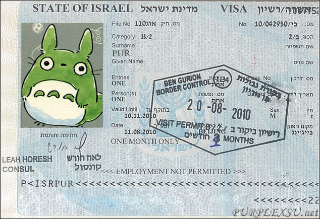 以色列商务签证