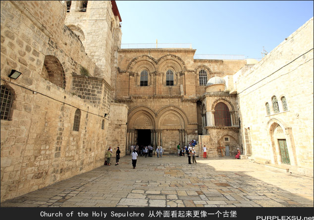 耶稣殉难处，耶路撒冷的Church of the Holy Sepulchre