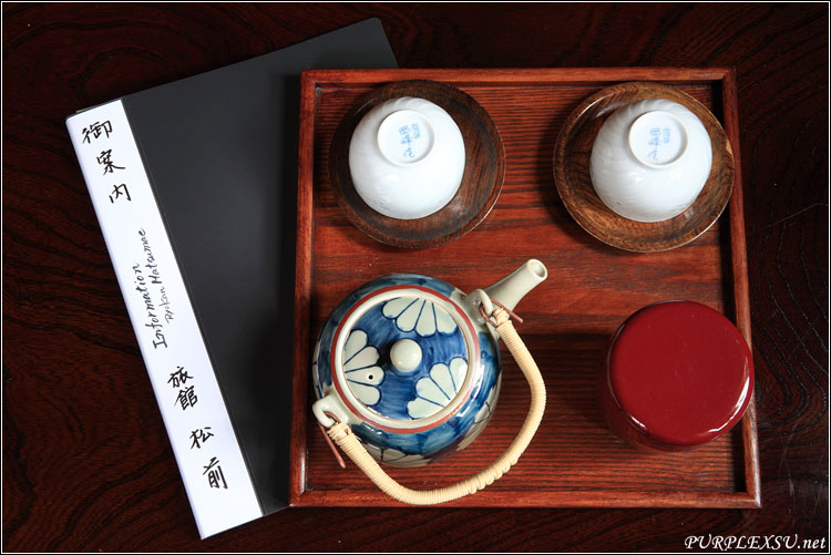 奈良旅馆松前的文案与茶具