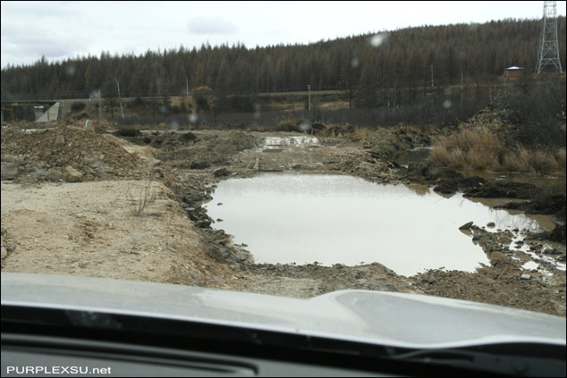莫尔道嘎到根河的超级烂路