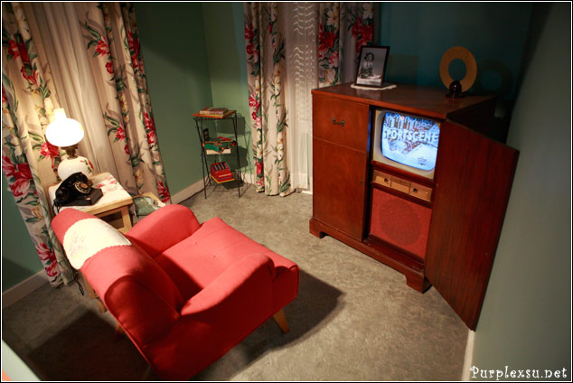 匹兹堡Heinz History Center的展品：60年代的美国家庭